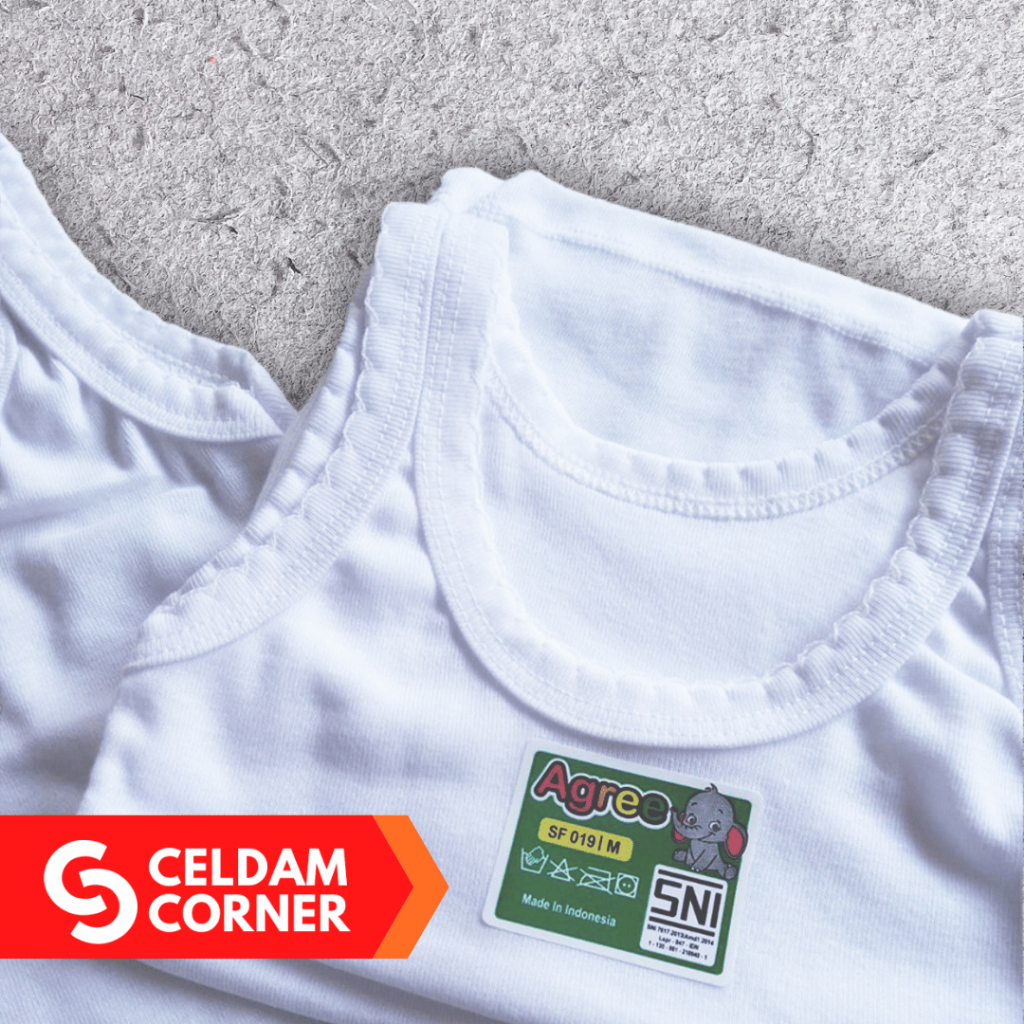 [3 ชิ้น] SINGLET | AGREE KIDS UNDERSHIRT ST.02 ST.04 l UNISEX KIDS SINGLET สําหรับเด็กผู้หญิงและเด็ก