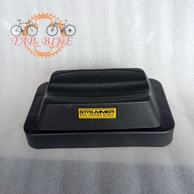 Strummer Bike Trainer Front Tyre Block - Trainer Front Wheel Placemat
