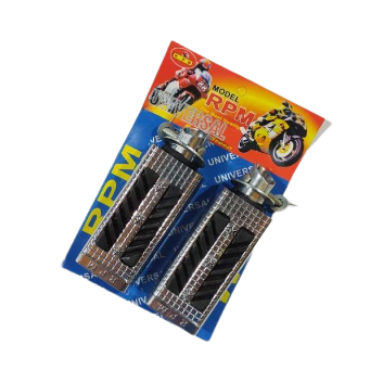 ยางพักเท้าหลังมอเตอร์ไซค์ Universal RPM IRON