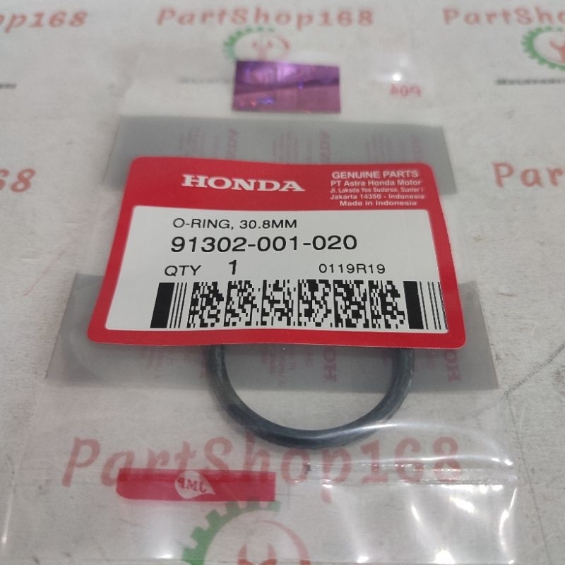 ฝาครอบวาล์ว O แหวน 20.8 มม. GRAND SUPRA PCX BEAT VARIO SCOOPY Original 91302-001-020