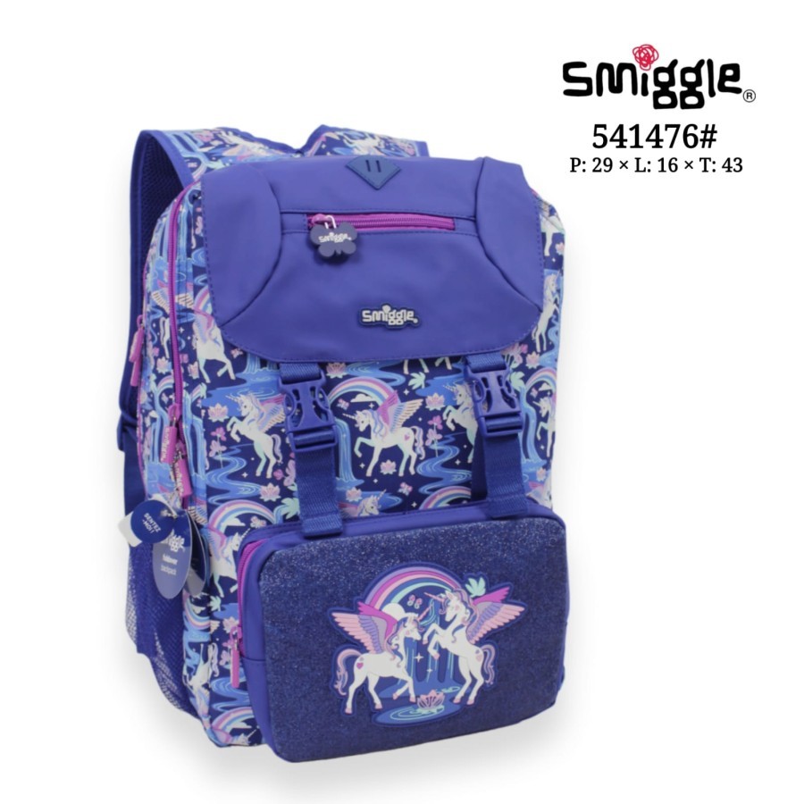 Smiggle Children 's School Bag Backpack Foldover Backpack Multicolor