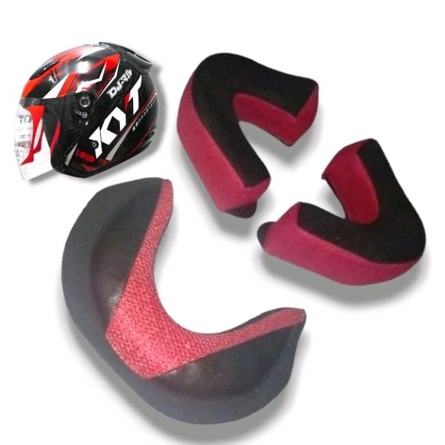 (SE) โฟมแก้ม + คอสําหรับหมวกกันน็อค KYT DJ maru ตัวแปรทั้งหมด || หมวกกันน็อค KYT DJmaru