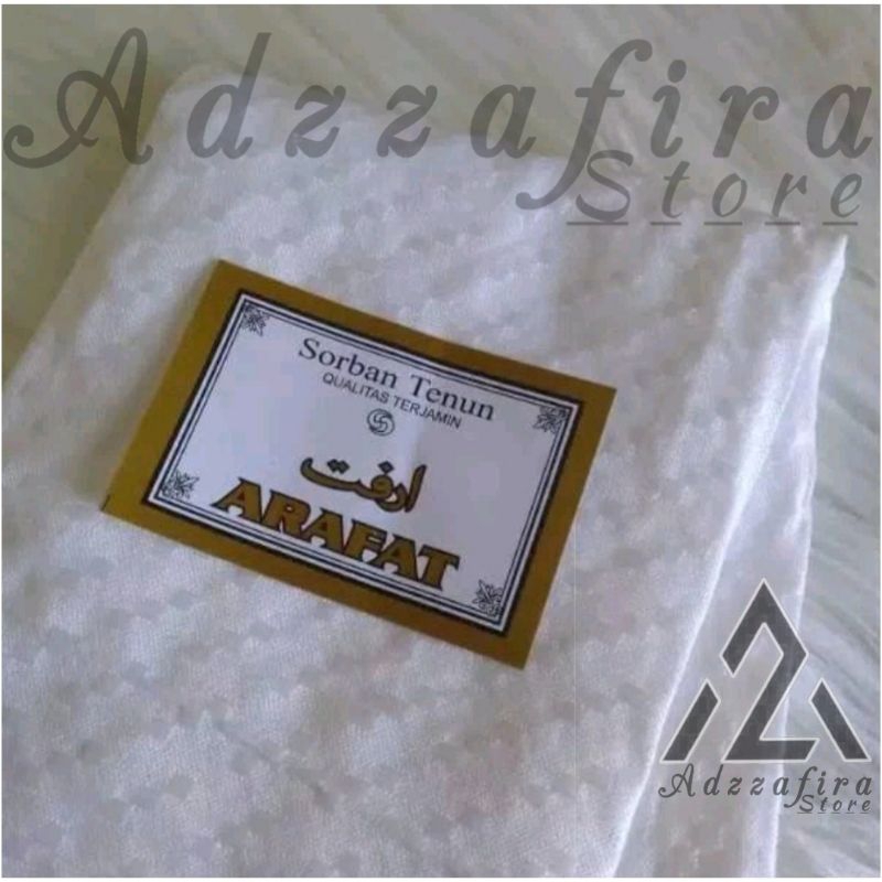 Putih Arafat ผ้าโพกหัวอาหรับสีขาว - ผ้าโพกหัวปาเลสติน - ผ้าโพกหัว Kashmiri Original