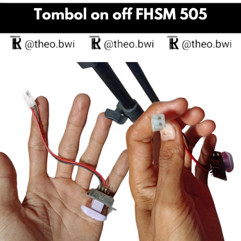 Tombol MESIN อะไหล่ปุ่มเปิดปิดความเร็วสําหรับจักรเย็บผ้า FHSM 505 | ทีโออาร์