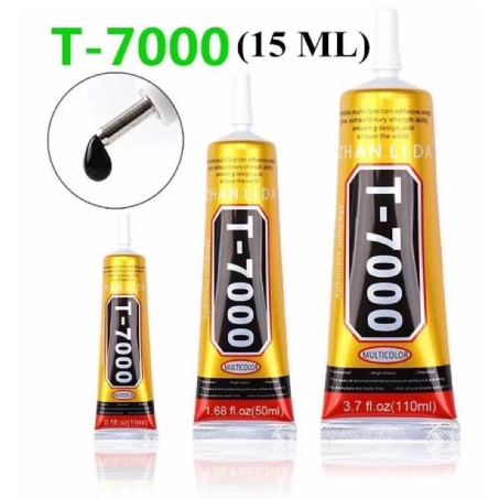 หน้าจอสัมผัส LCD GLUE 15ML T-7000 - B7000 BLACK / TRANSPARENT / กาวหน้าจอสัมผัส LCD B7000 T5000 T700