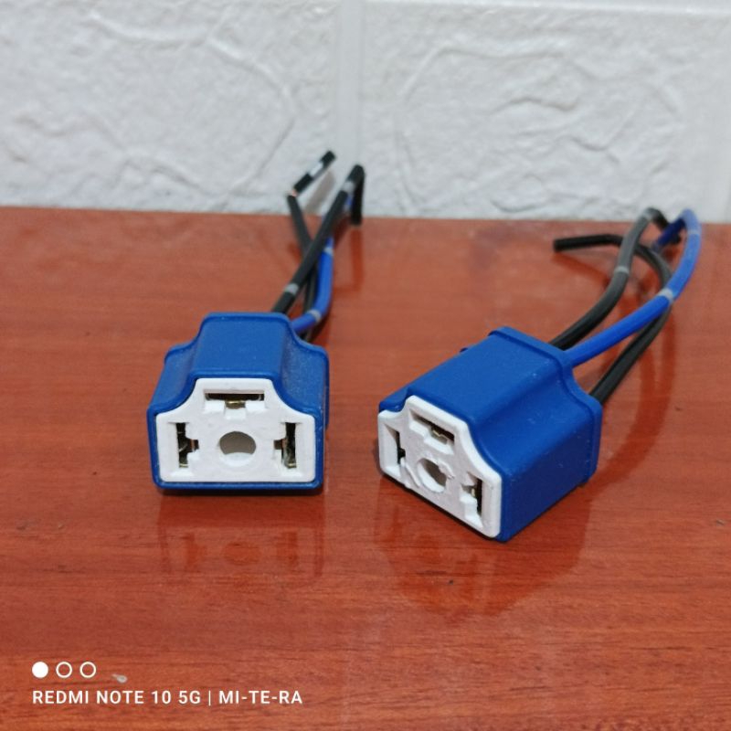 เต้ารับเซรามิก H4 ขั้วคอปไฟหน้ารุ่นเซรามิก H4