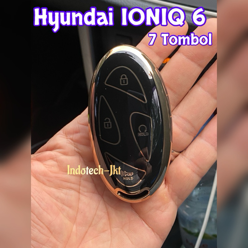 Hyundai IONIQ 6 IONIQ 5N GOLD LIST ฝาครอบเคสกุญแจรีโมทอัจฉริยะ