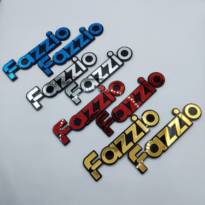 FAZIO ตราสัญลักษณ์อะคริลิค Fazzio