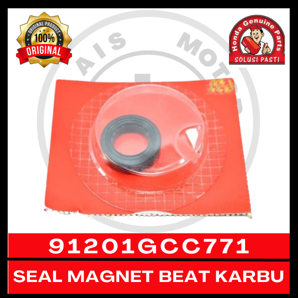 GCC Magnet Seal สําหรับ Beat คาร์บูเรเตอร์, Beat FI Rough Starter 91201GCC771 ORIGINAL AMM