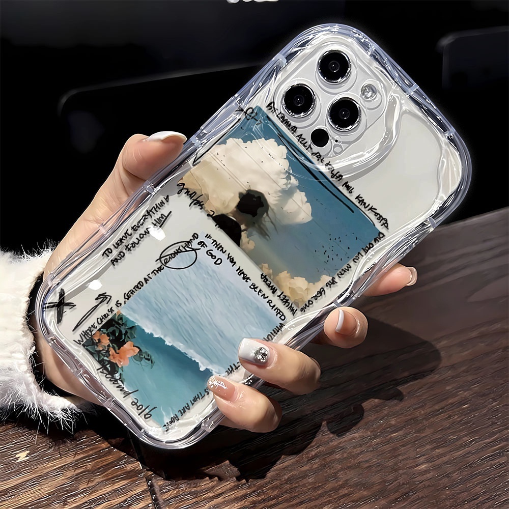 SOFTCASE SILICON CASING MELTING CLEAR SHOCKPROOF POLAROID สําหรับ VIVO Y02 Y12 Y15 Y17 Y15S Y01 Y16 