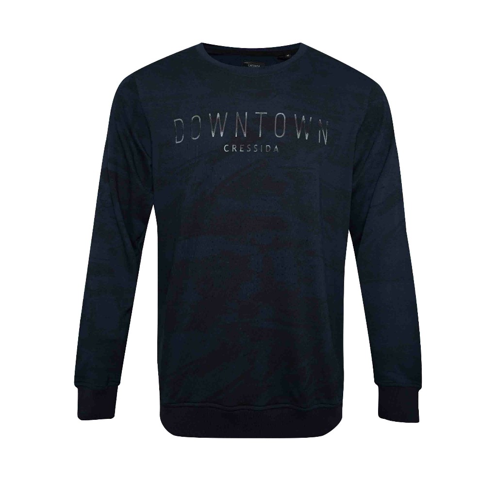 เสื้อสเวตเตอร์สีกรมท่าผู้ชาย Cressida Regular - MMSFL.JB007Y