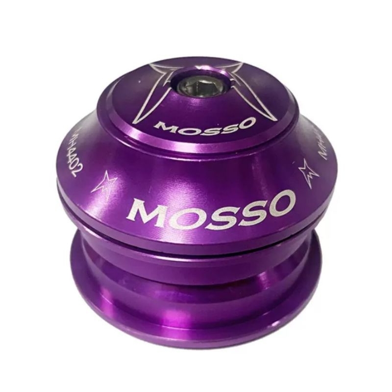 Ungu Mosso ชุดหูฟัง OS Oversize 44 มม . ชุดหัวแบริ ่ งปิดผนึก โครงจักรยาน OS สีม ่ วง