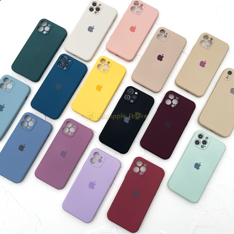 (ตอนที่ 2) IP 12 SERIES HQ SILICONE SQUARE EDGE CASE IP 12 PRO MAX MINI