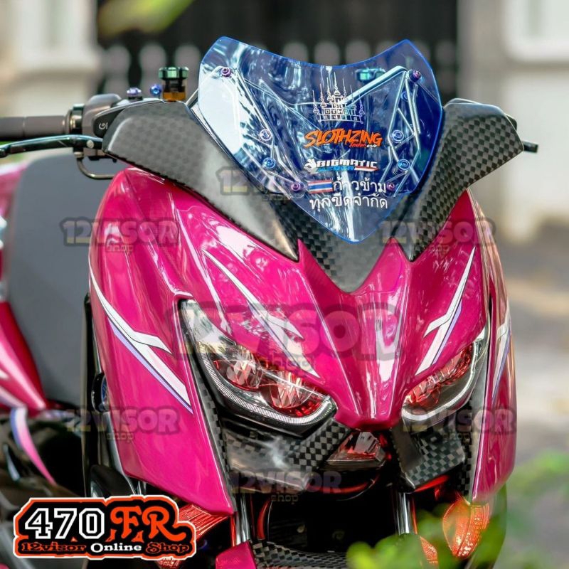 กระจกบังลม XMAX สปอร์ตยุโรป, กระบังหน้า XMAX, กระจก XMAX maxhield