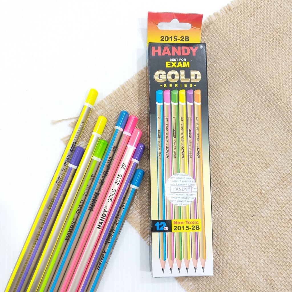 (ชิ้น) HANDY GOLD PENCIL 2015-2B