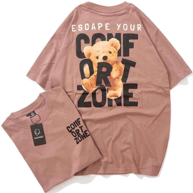 Comfort Zone เสื้อยืด โอเวอร์ไซซ์ สําหรับผู้หญิง (LD 106, P63)