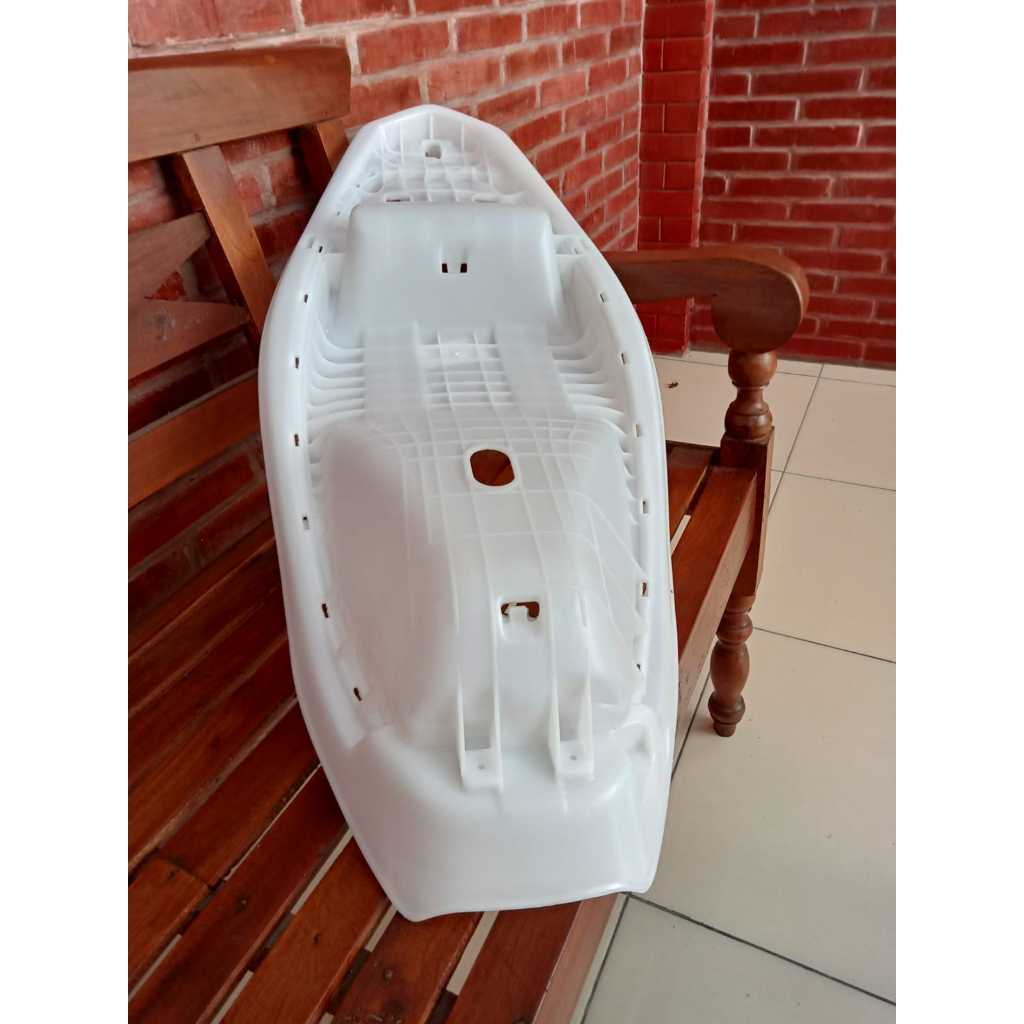 HONDA PCX FIBER SEAT สีขาว FIBER PCX