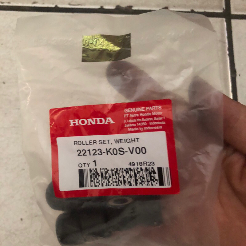 ลูกกลิ้ง CvT 1 ชุด ADV PCX 160 เดิม 22123-K0S-V00