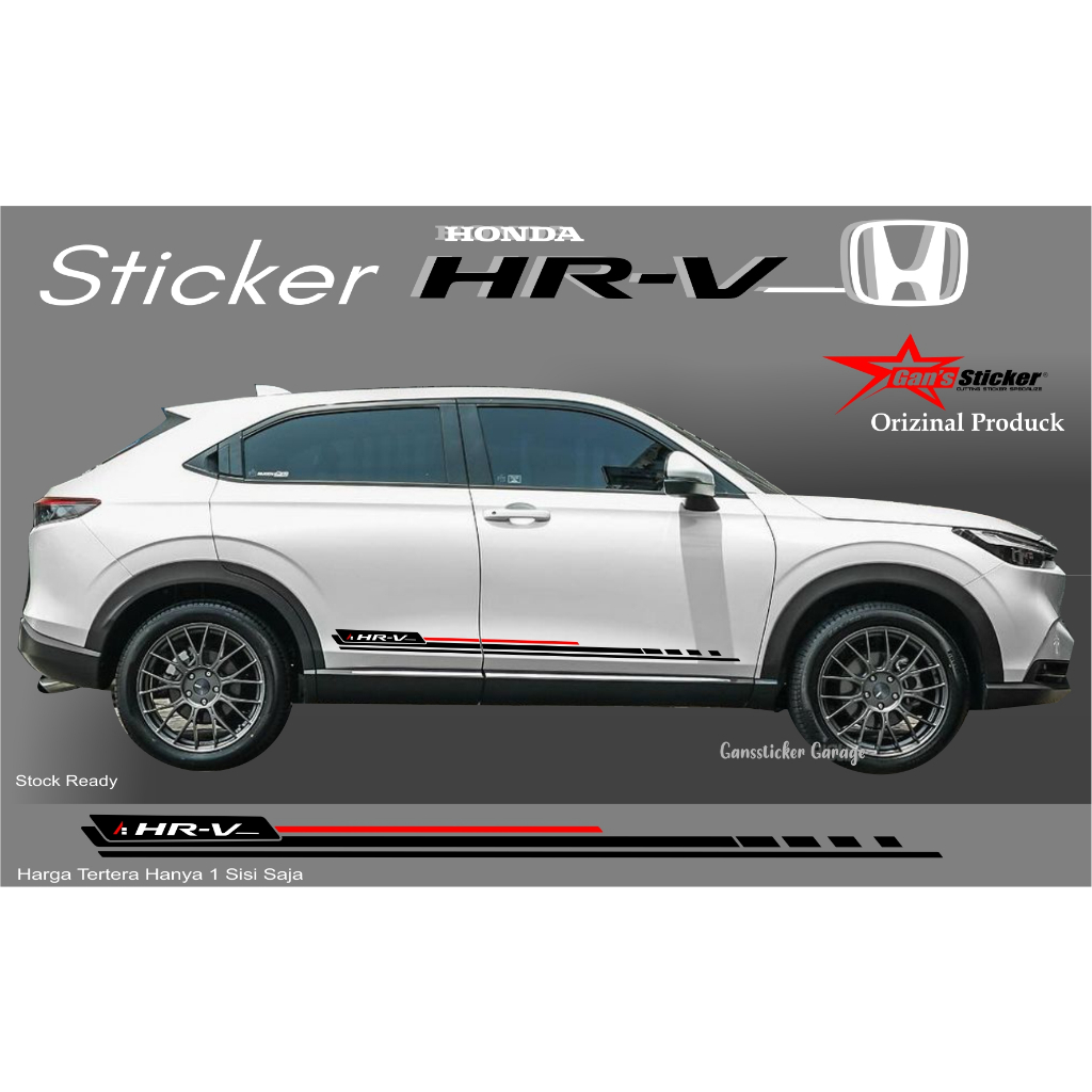 2023 สติ๊กเกอร์ honda hrv 2023 honda hrv อุปกรณ์เสริม 2023