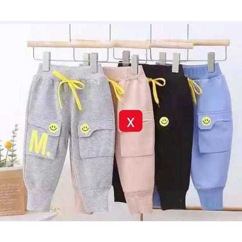 Joger Pants/Jogger Pants สําหรับเด็กผู้หญิง คละลายและสี