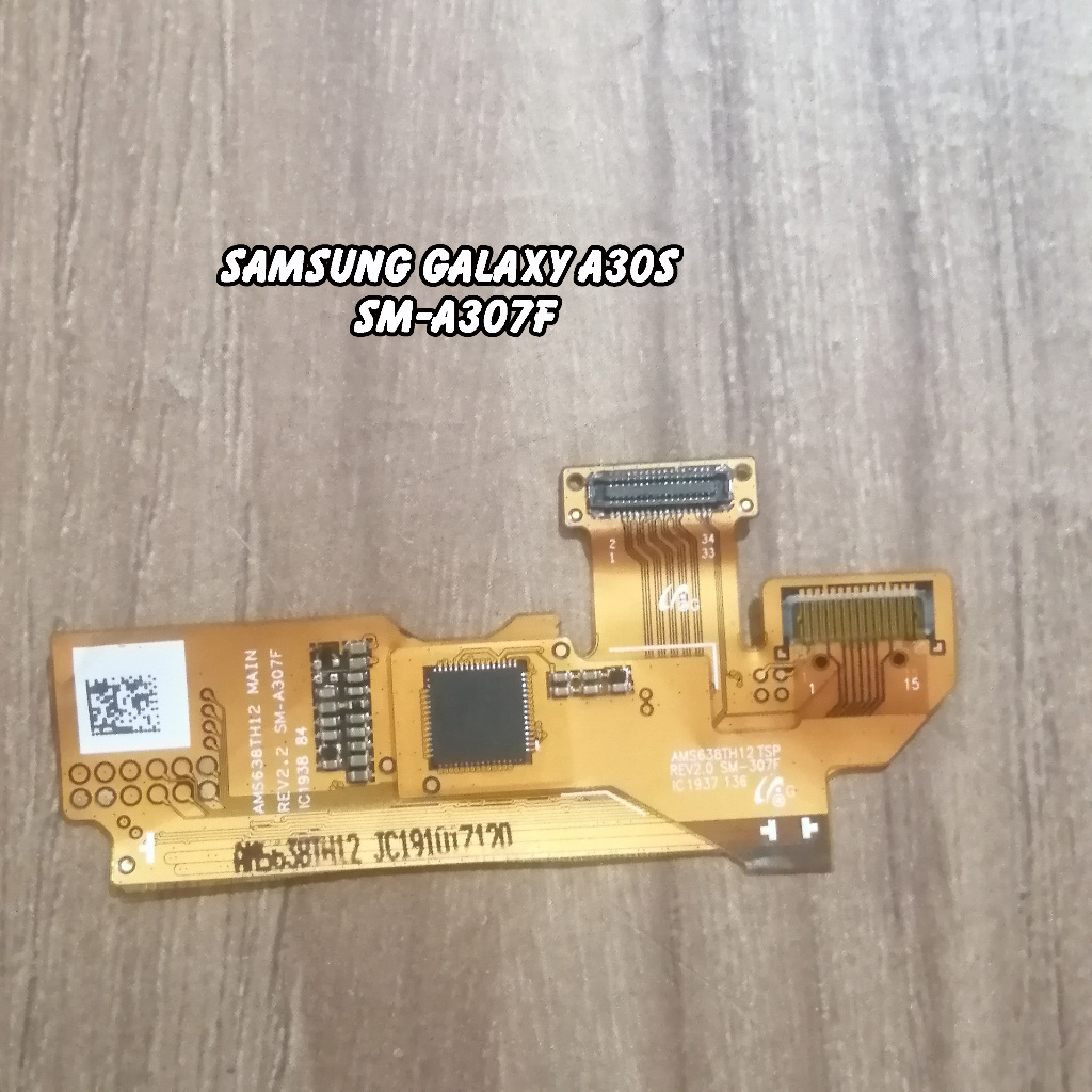 แบตเตอรี่เชื่อมต่อ lcd แบบยืดหยุ่น สําหรับ Samsung Galaxy A30S SM-A207F