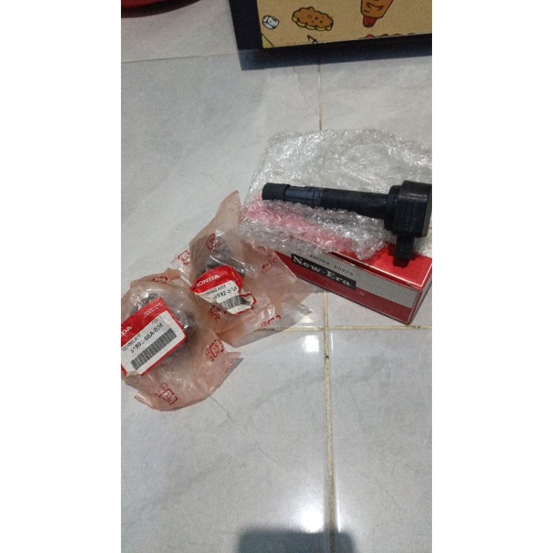 คอยล์ยุคใหม่แบบแมนนวล Honda Stream 1.7 และบูชหน้า Honda Stream