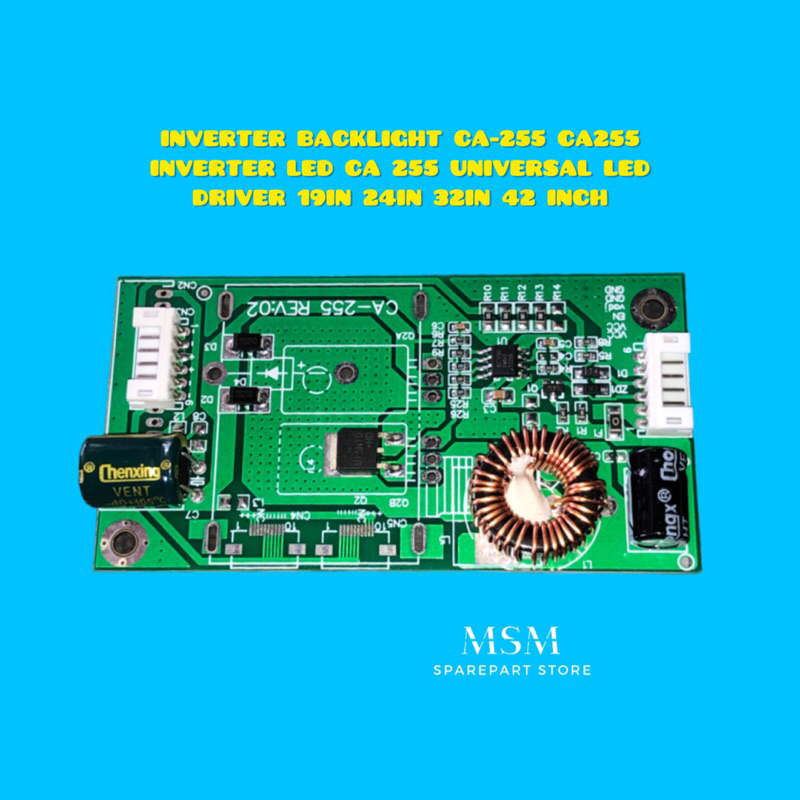 CA-255 BACKLIGHT INVERTER CA255 LED INVERTER CA 255 UNIVERSAL LED DRIVER 19IN 24IN 32IN 42 INCH