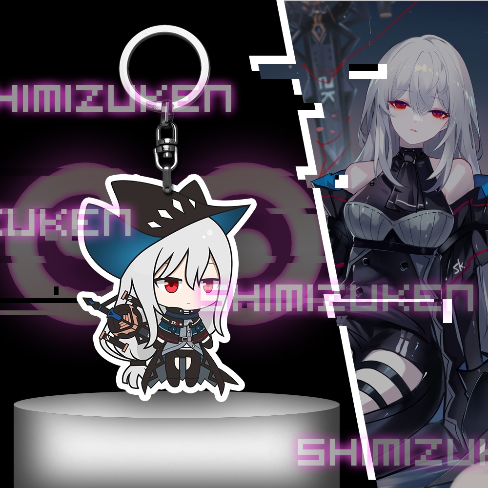 GANTUNGAN Arknights Skadi พวงกุญแจอะนิเมะเกม - พวงกุญแจอะคริลิค