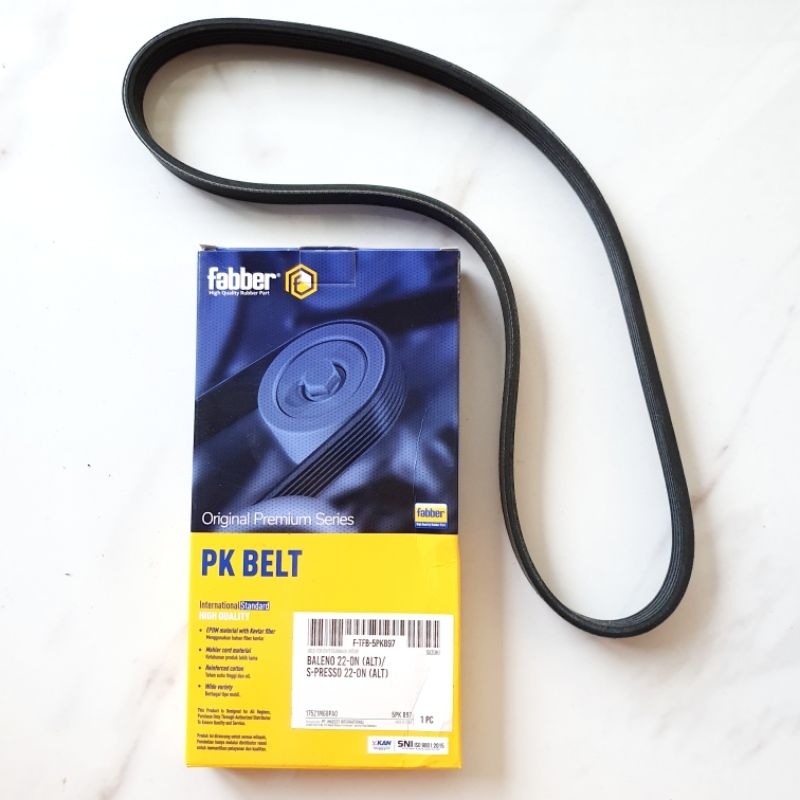 FABER VANBELT เข็มขัดพัดลม BALEO 2022 / IGNIS / SPESSO K10B 5PK897
