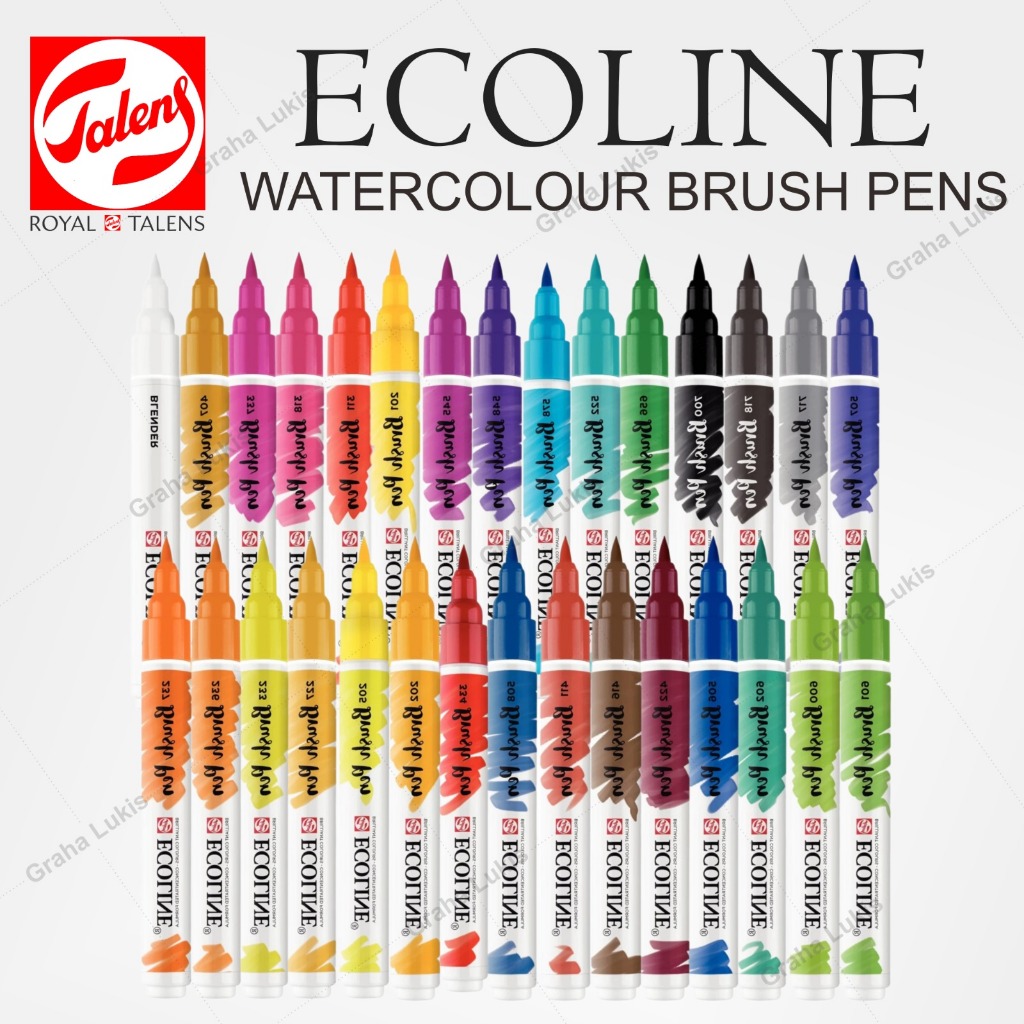 ปากกาแปรง ECOLINE***
