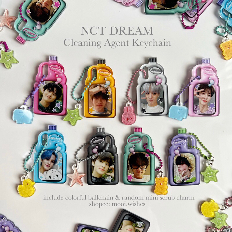 Gantungan Nct Dream พวงกุญแจอะคริลิค ตัวแทนทําความสะอาดอะคริลิค JANKISYU