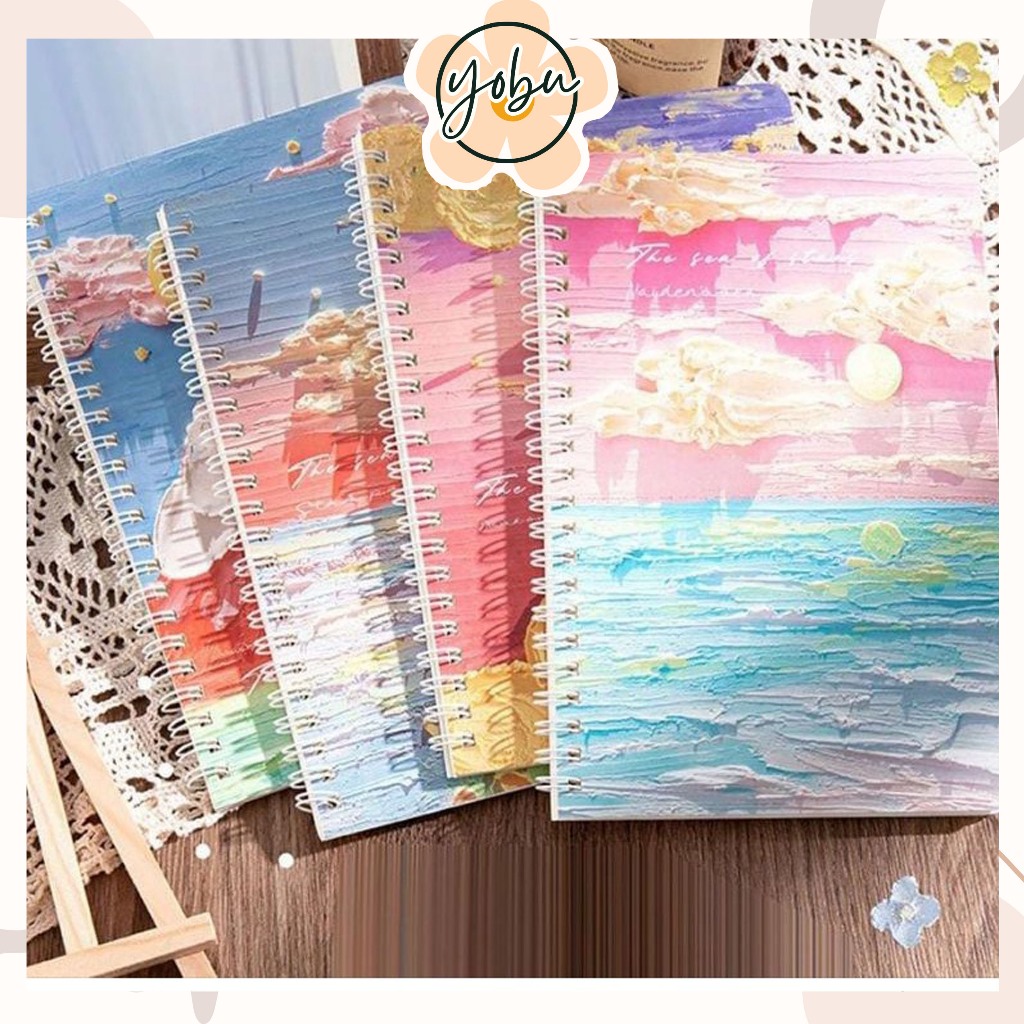 A5 Ring Notebook Journal Notebook Aesthetic Writing Book YB-0155