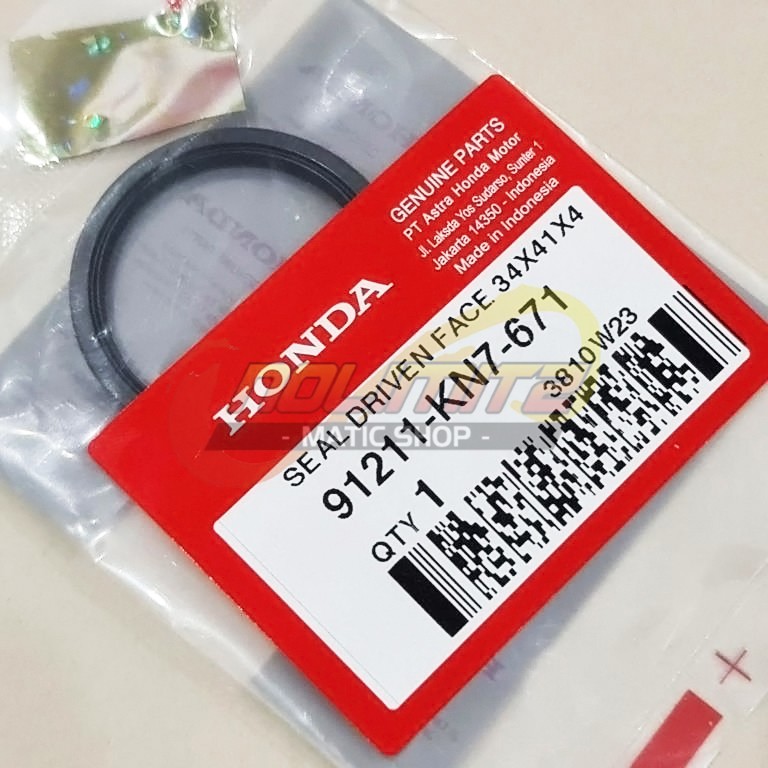 ซีลลูกรอกขับเคลื่อน Face Vario PCX ADV Honda อะไหล่แท้ 91211-KN7-671