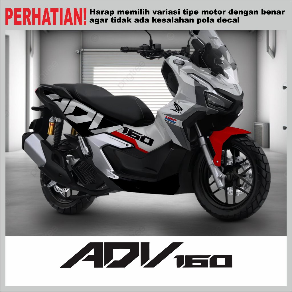 Honda ADV 160 ADV 150 สติ๊กเกอร์เต็มตัวสติ๊กเกอร์แบบกําหนดเองออกแบบฟรี motif CC1 ราคา ถูกที่สุด ดีลบีเคเค แกลเลอรีภาพที่ 3