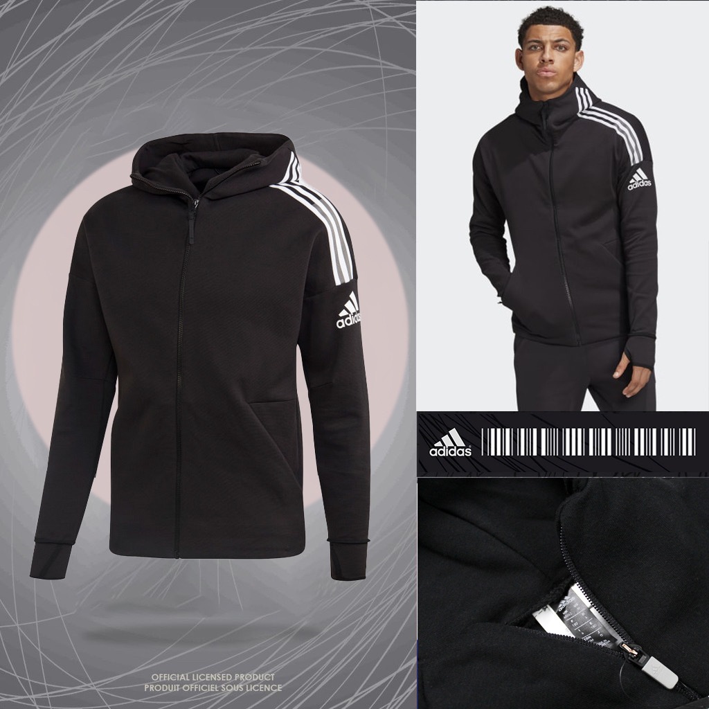 Adidas ZNE WOVEN ZIPP HOODIE JUMPER