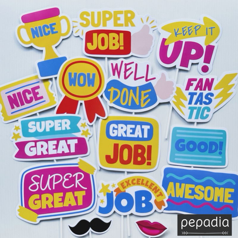 GREAT JOB PROPS ACC PHOTOBOOT PARTY PROPS