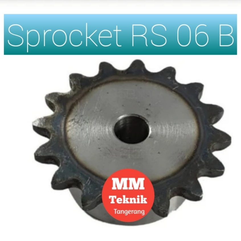เฟือง RS 06 x 14 T เกียร์เดี่ยวเกียร์ Z 14T RS06 -1 06Z14 06X14T 06-1 ประเภท B Sprocket spr 06-14T 0