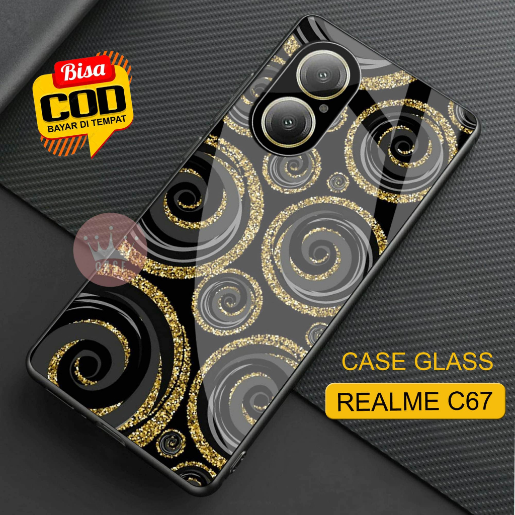 REALME C67 Glass Softcase - เคสโทรศัพท์มือถือ - REALME C67 -S77-