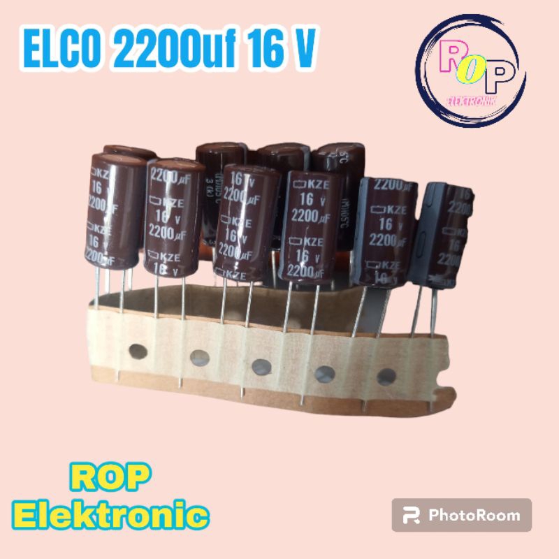 เอลโก้ 2200uf 16v***