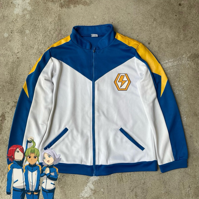 เสื้อแจ็คเก็ตแทรคท็อปอนิเมะ Inazuma Eleven
