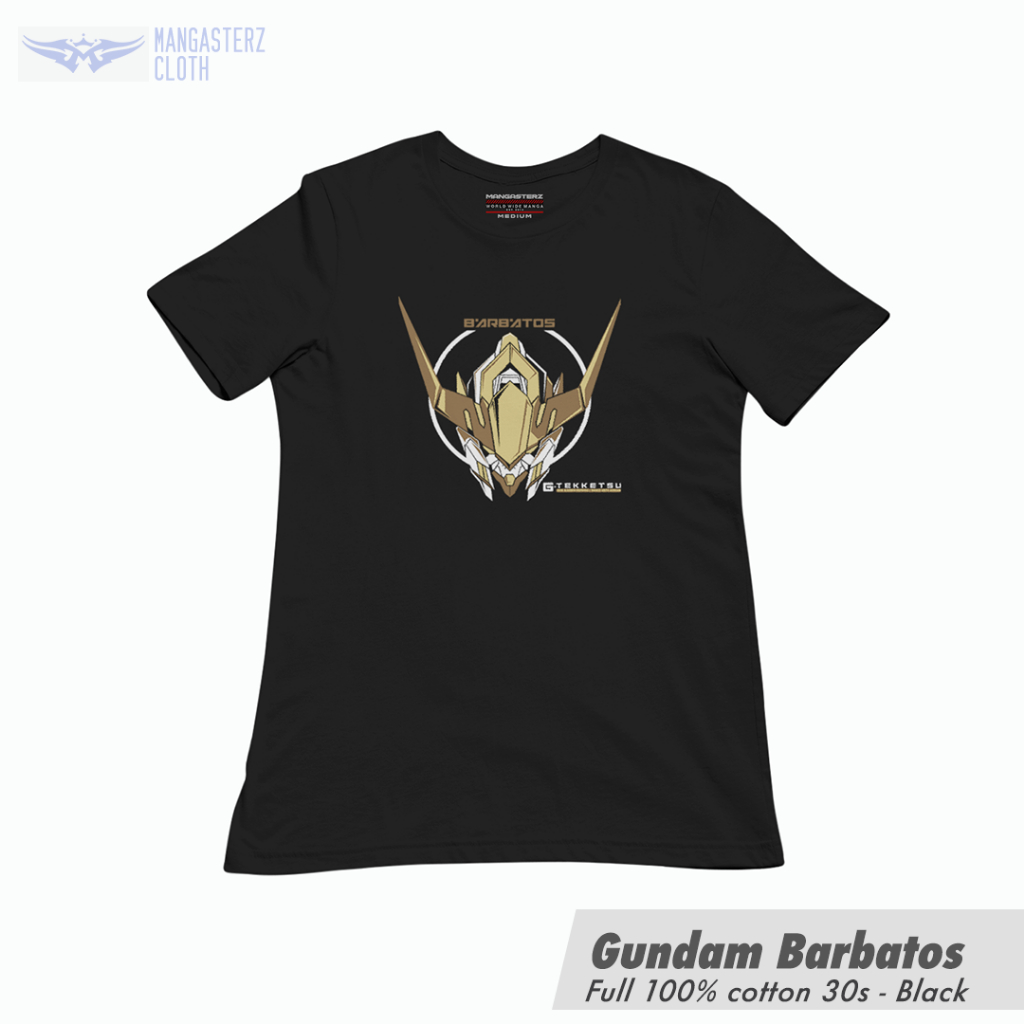 เสื้อยืดกันดั้ม Barbatos Men& 39;s เสื้อยืดกันดั้ม