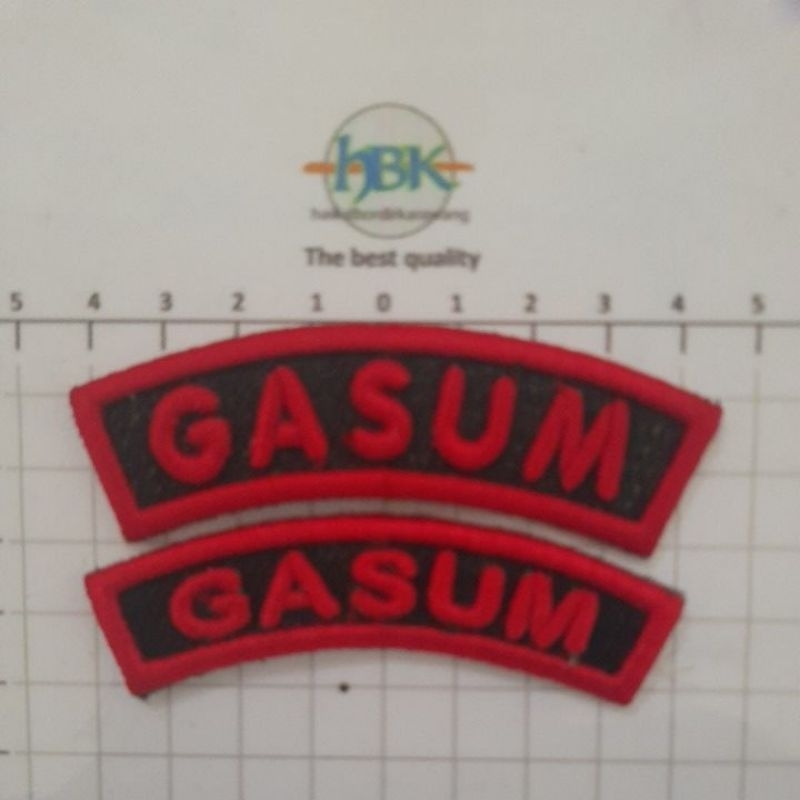 EMBROIDERED GAMBO***