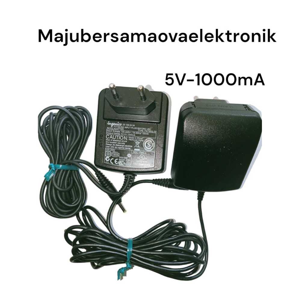 อะแดปเตอร์ 5V 1000Ma ดั้งเดิม 1000mA 5V อะแดปเตอร์