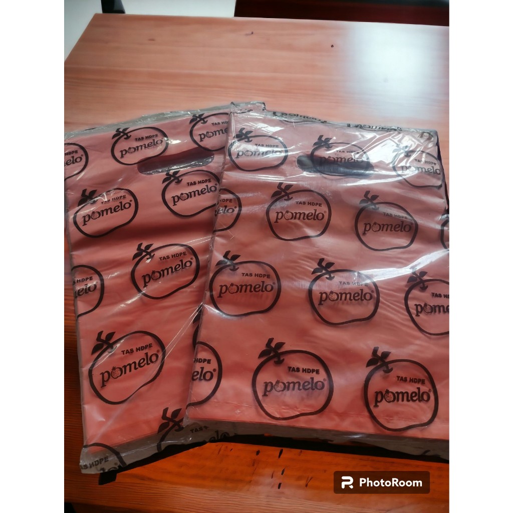 PAMELO Shopping Bag - สุ่มสี ขนาด 25x35 เนื้อหา 100 แผ่น / แพ็ค