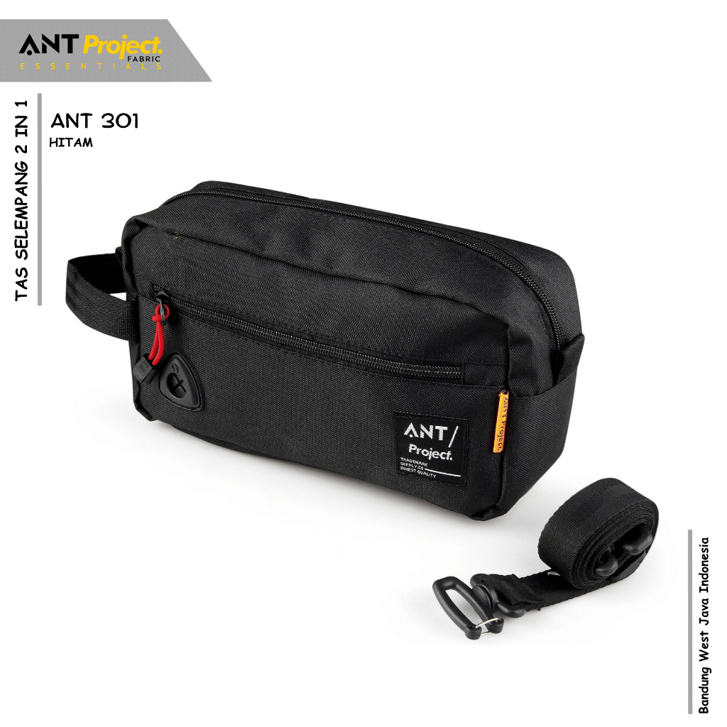ANT PROJECT - ANT301 Pouch Sling Bag กระเป๋าถือ Distro ดั้งเดิม