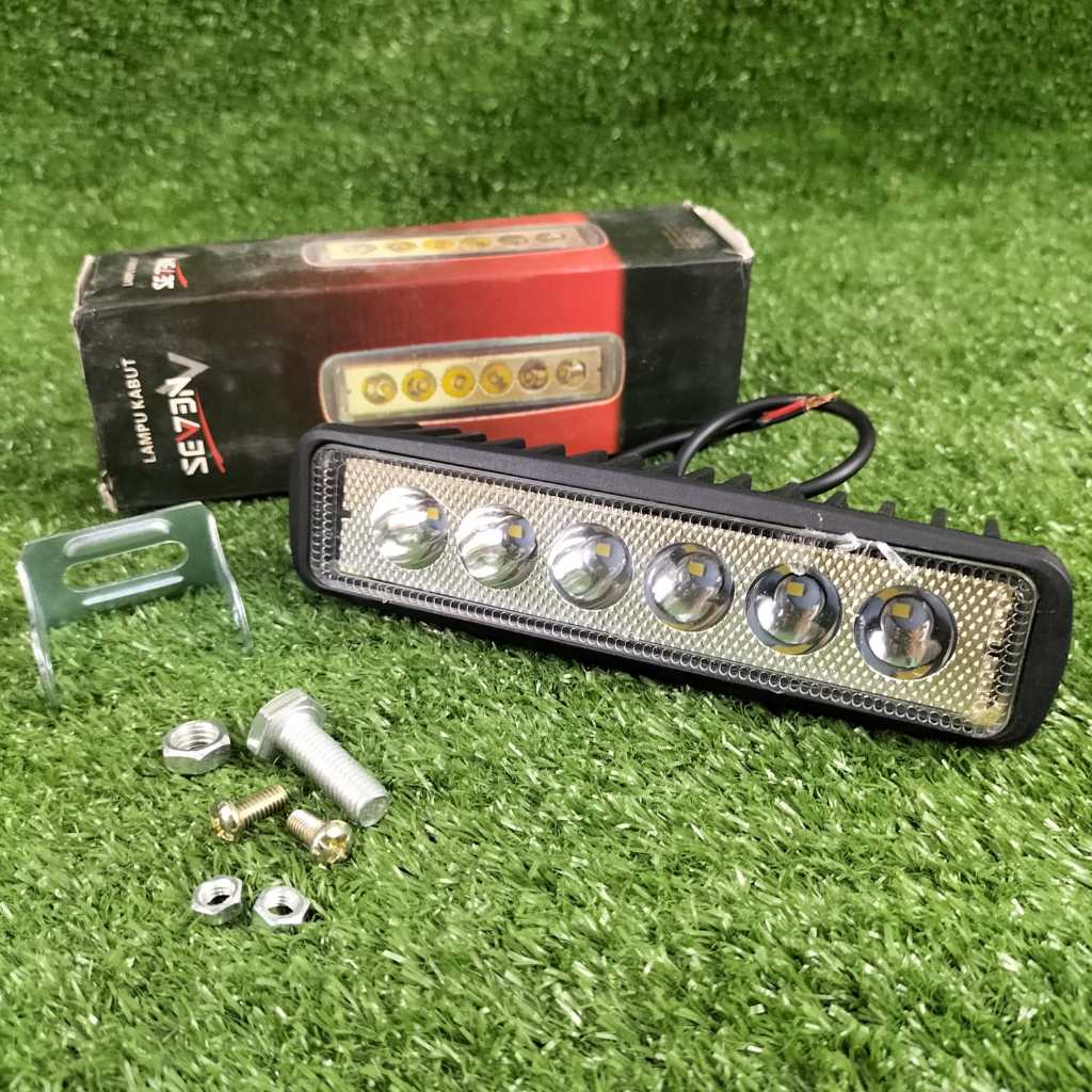 MATA SEVEN FOG LIGHT 6 EYES STRAIGHT CREE WORK LIGHT 6 EYES STRAIGHT THICK