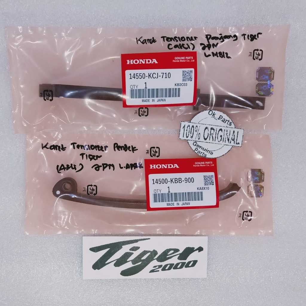 14500 KBB 900 14550 KCJ 710 ยางลิ้น Tensioner ชุด Tensioner Guide Cam Chain Original Tiger Original 