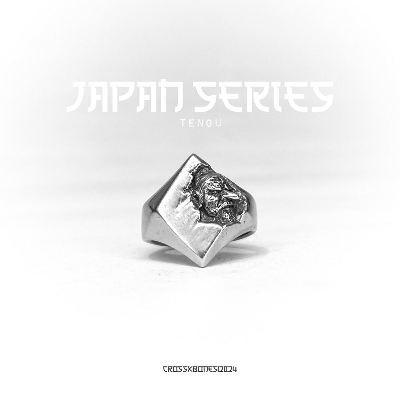 แหวนป้าย Tengu JAPAN SERIES โดย Flagofskull Jewelry