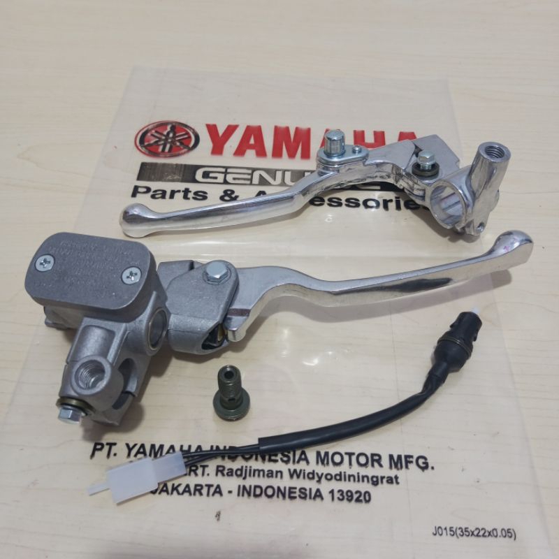Upper Brake Master Package Assy Mio J กระจกมองหลังซ้าย Mount ซ้ายขวาเบรค Handle Xride Xeon Fino Yamaha 1 ครบชุด