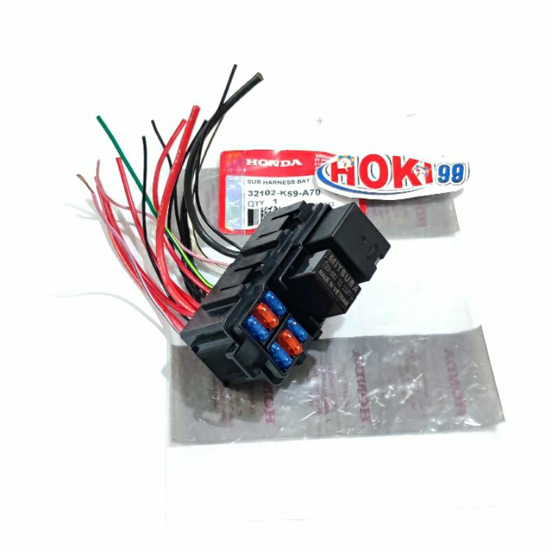 FUSE HOUSING SET VARIO150 LED, VARIO125 LED K59